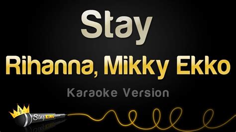 best rihanna karaoke songs|stay rihanna karaoke version.